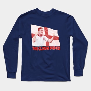 OG Euros Heroes - Gazza - THE CLOWN PRINCE Long Sleeve T-Shirt